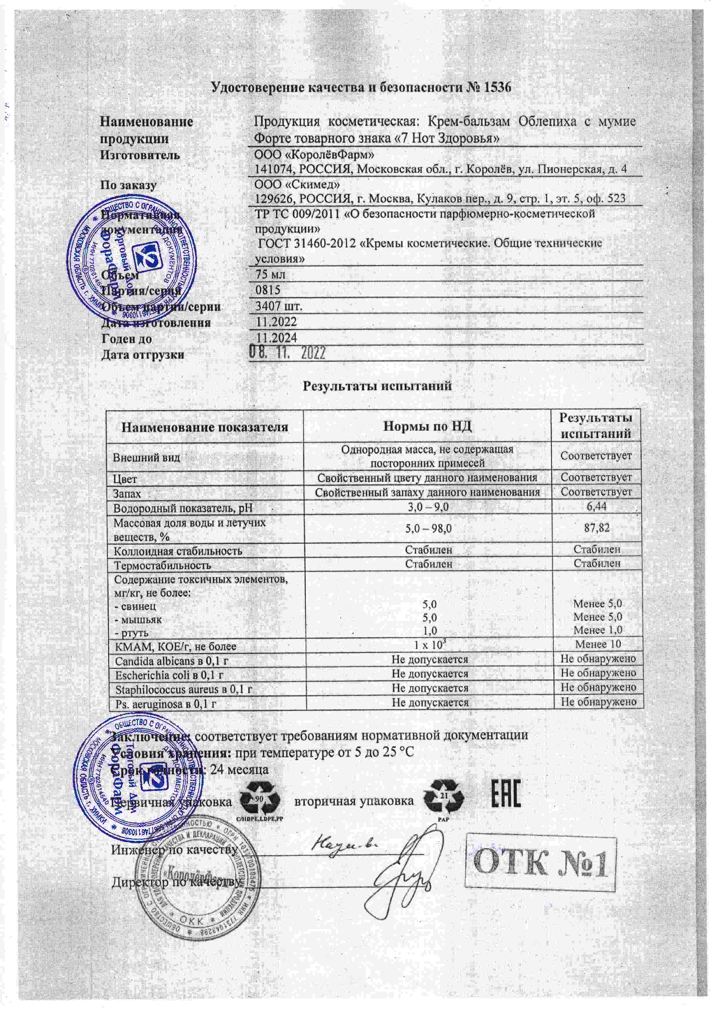 Паспорт №112022